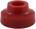 RED RUBBER 50 DUROMETER 1-3/8^ BUSHING