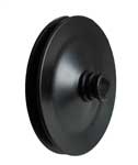 ower Steering Pulley, 5.750 in Diameter, Steel